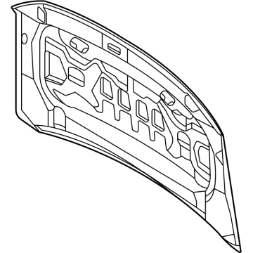 Ford NL3Z-16612-C Hood Assembly