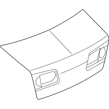 Lincoln 9H6Z-5440110-B Door Assembly - Luggage Compartment