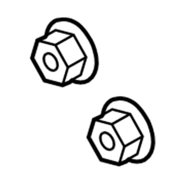 Mercury -W707144-S441 Nut