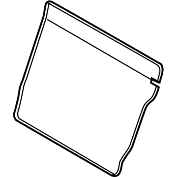 Ford CV6Z-5860579-DA Carpet - Rear Seat Back