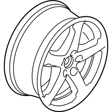 Ford Explorer Spare Wheel - FB5Z-1007-B