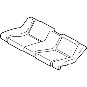 Ford 5R3Z-63600A88-AA Pad - Rear Seat Cushion