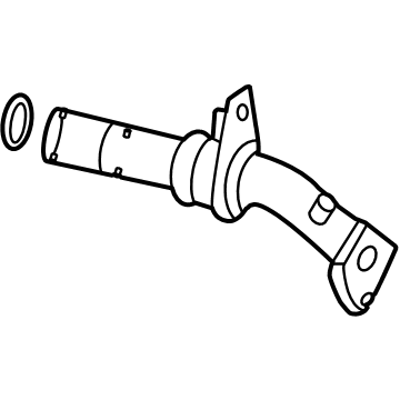 Ford JT4Z-9E470-C Tube - Connecting