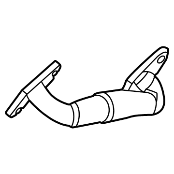 Ford RL3Z-9D477-A Tube - EGR Valve To Exhaust Manifold