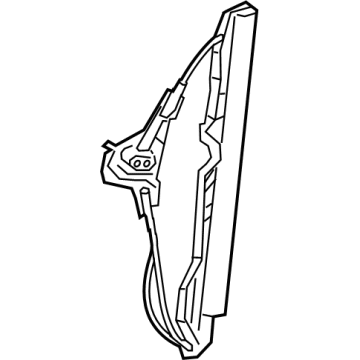 Ford EK4Z-6123200-C Regulator Assembly