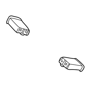 Mercury F65Z-9D653-AA Reservoir Assembly