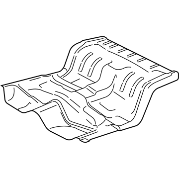 Lincoln 3W1Z-5411160-AA Pan Assembly - Floor - Centre