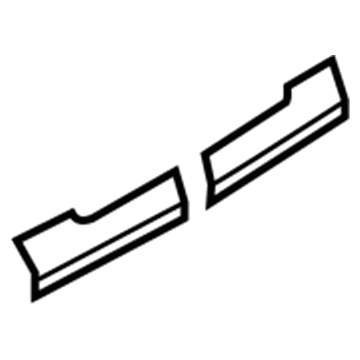 DR3Z-6320000-AQ Ford Stripe Kit, Red Illustration 1 of 1