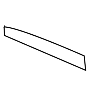 Ford FE8Z-58255A35-A Moulding - Door Window Frame