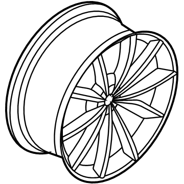 Ford LR3Z-1007-B Wheel Assembly