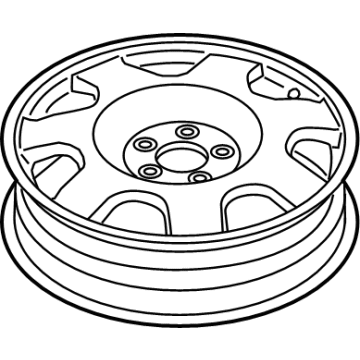 Ford FR3Z-1007-G Wheel Assembly