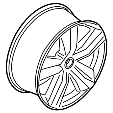 Ford HR3Z-1007-D Wheel Assembly