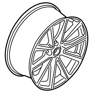 Ford FR3Z-1007-C Wheel Assembly