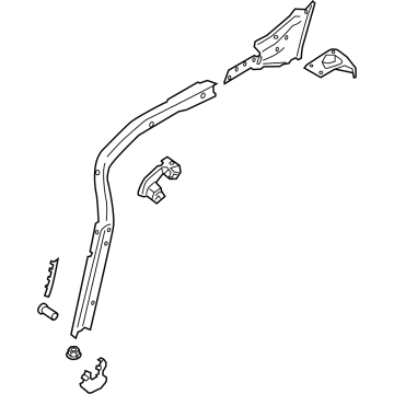 Ford LX6Z-16A023-H Brace - Front Fender