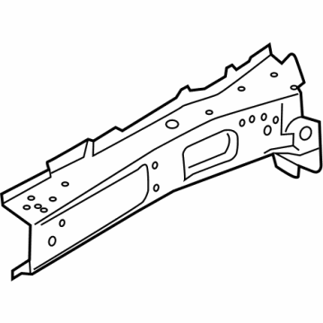 Ford NZ6Z-6010524-F Member - Floor Side - Upper