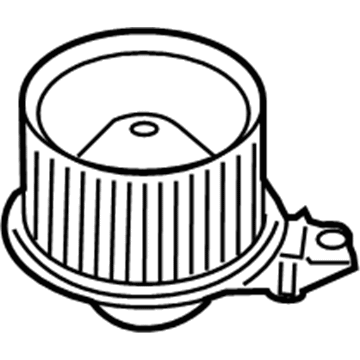 Lincoln CL1Z-19805-B Fan And Motor Assembly