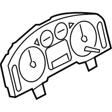 Ford 5F9Z-10849-EC Instrument Cluster