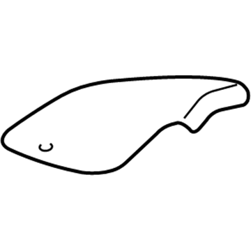 Lincoln Town Car Air Deflector - 6W1Z-8327-A