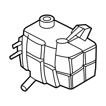 Ford MB3Z-8A080-A Tank Assembly - Radiator Overflow