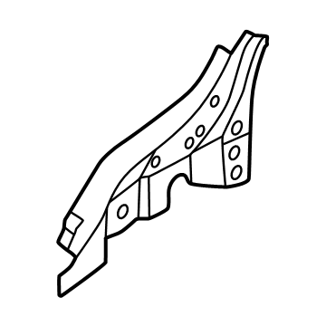 Ford R2TZ-5802508-C Panel Assembly - A Pillar Inner R2TZ-5802508-C Ford Panel Assembly - A Pillar Inner Illustration 1 of 1