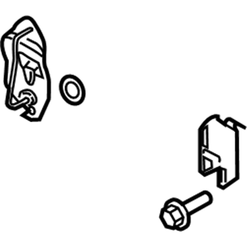 Ford FU5Z-9662440-A Striker Assembly - Latch