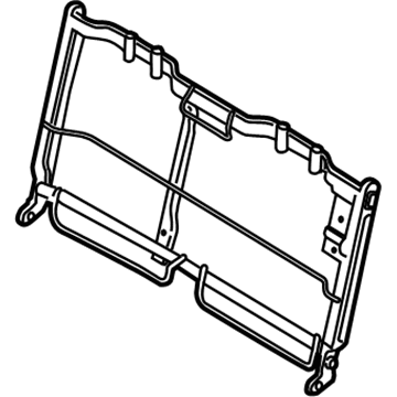 Ford JC3Z-16613A39-A Frame - Rear Seat Back Retainer
