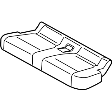 Ford KL3Z-1663805-AA Cover Assembly - Rear Seat Cushion
