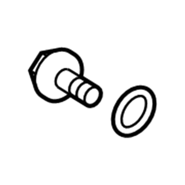 Ford EJ7Z-6730-B Plug - Oil Drain