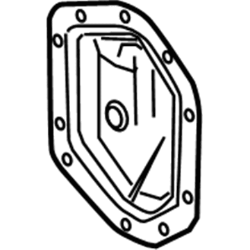 Ford 7E5Z-4033-A Cover - Rear Axle Housing