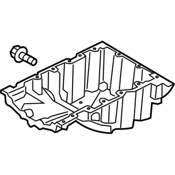 Ford ML3Z-6675-D Pan Assembly - Engine Oil