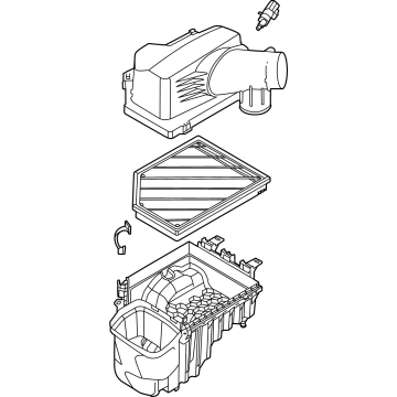 Ford NB3Z-9600-A Air Cleaner Assembly