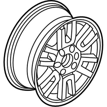 Ford 7L1Z-1007-D Wheel Assembly