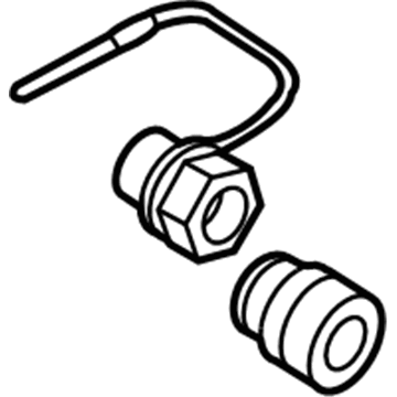 Ford 2L1Z-1A043-AA Nut - Wheel