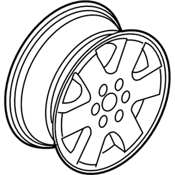 Ford BL1Z-1007-B Wheel Assembly