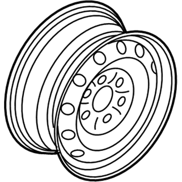 Ford 2L7Z-1015-BA Wheel Assembly