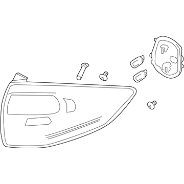 Ford C-Max Back Up Light - DM5Z-13405-A