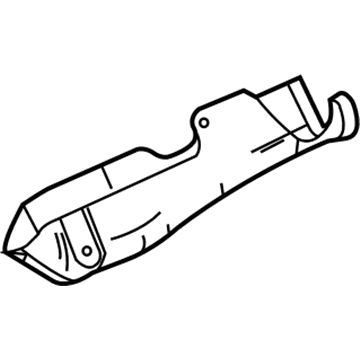 Mercury 3W7Z-9Y427-AA Shield - Exhaust Manifold Heat