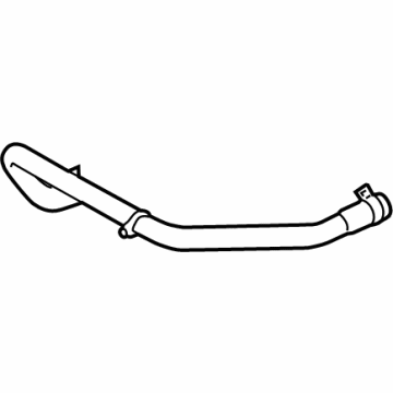 Ford Transit-350 HD Water Hose - LK4Z-18472-H