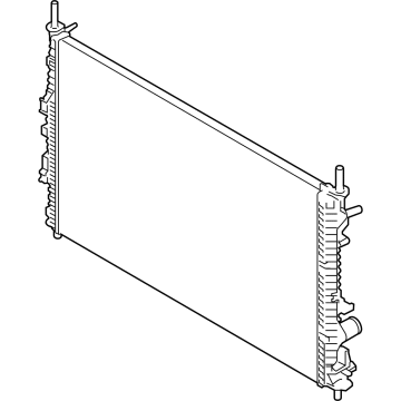 Ford LK4Z-8005-J Radiator Assembly