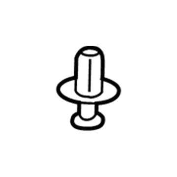 Ford -W705436-S300 Rivet - Plastic