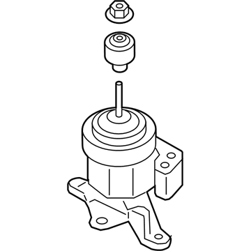 Lincoln DP5Z-6038-B Bracket - Engine Front Support