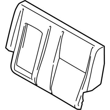 Ford KT1Z-1766801-B Pad - Rear Seat Back