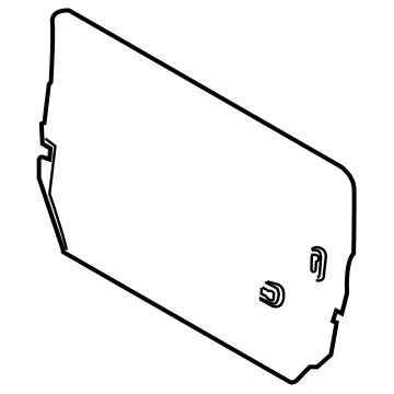 Ford KT1Z-1760579-BA Carpet - Rear Seat Back