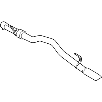 Ford CK4Z-5202-J Pipe - Exhaust Rear