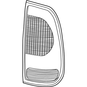 Ford F85Z-13405-CA Lamp Assembly - Rear, Stop And Flasher