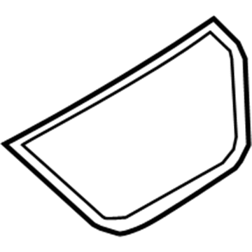 JL7Z-18978-AA Ford Speaker Grille, Charcoal, Passenger Side Illustration 1 of 1