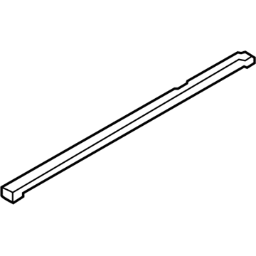 JL1Z-7821456-A Ford Belt Weatherstrip, Front Inner Passenger Side Illustration 1 of 1
