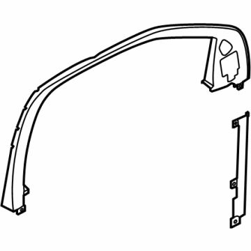 Lincoln JL1Z-7851752-AA Trim Assembly - Front Door