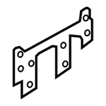 Ford JL7Z-7823834-A Door Trim Panel Bracket JL7Z-7823834-A Ford Door Trim Panel Bracket Illustration 1 of 1