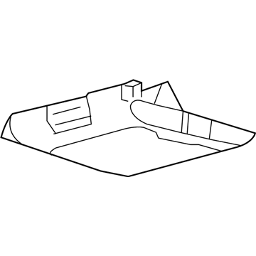 Ford 4L3Z-18519A70-AAL Console Assembly - Overhead